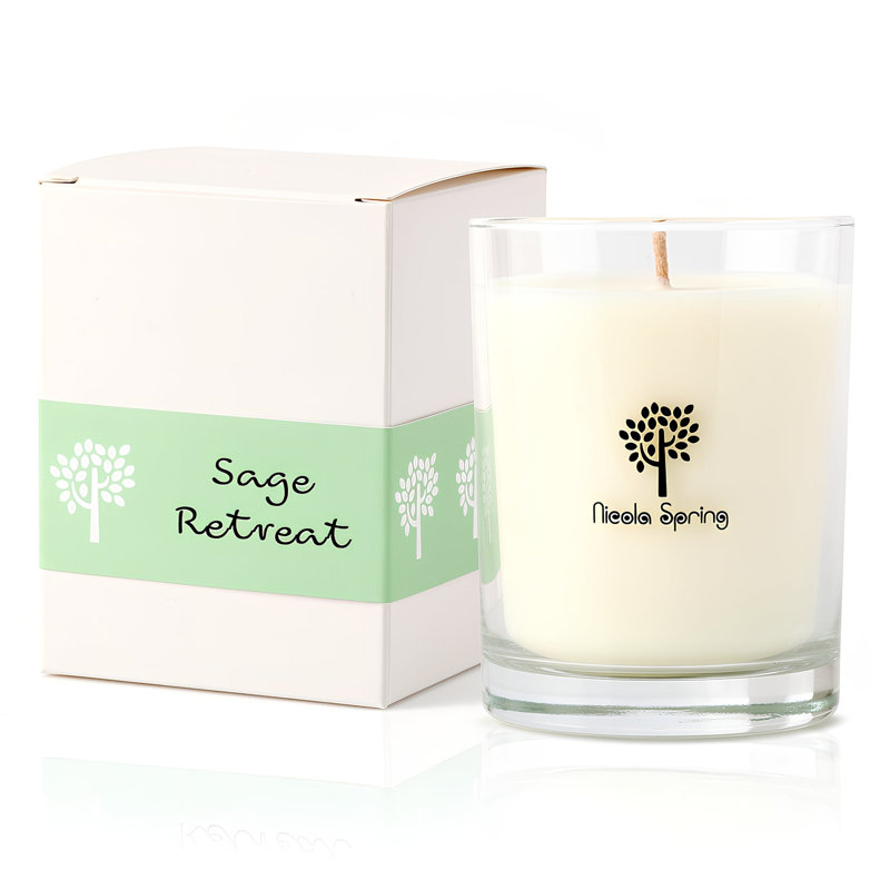 Nicola Spring Sage Retreat Soy Wax Candle, 400g, Pack of 1
