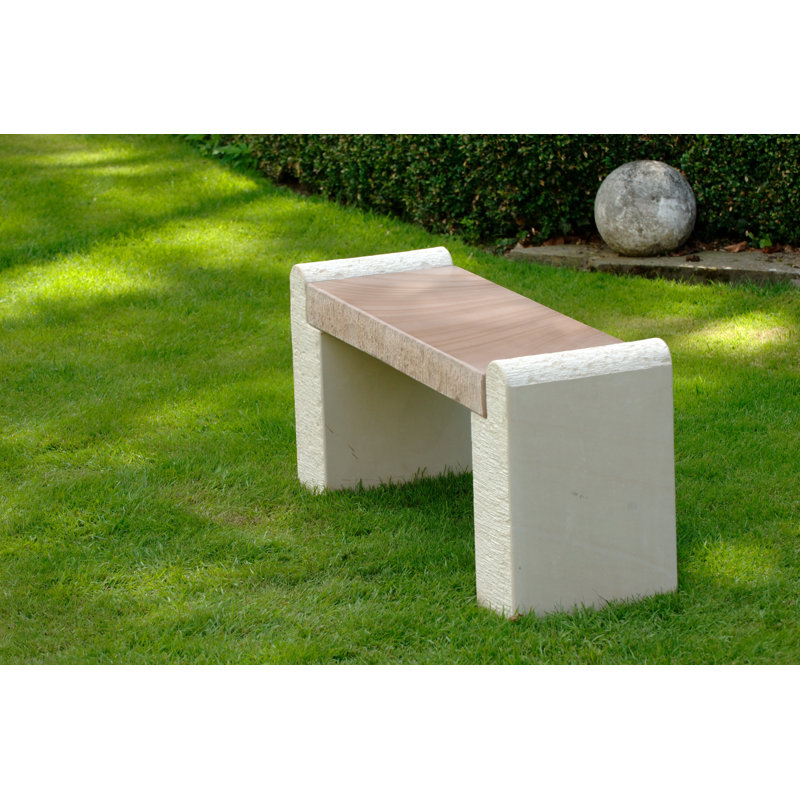 Loowit Concrete Outdoor Bench