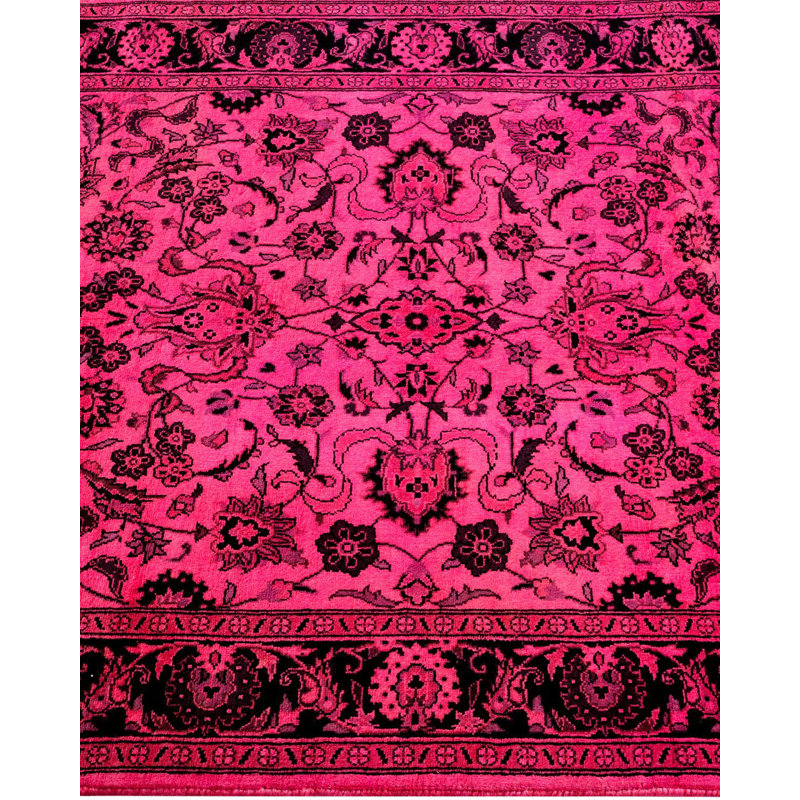 Fine Vibrance One-of-a-Kind 3' 1" X 5' 1" Hand Knotted Area Rug