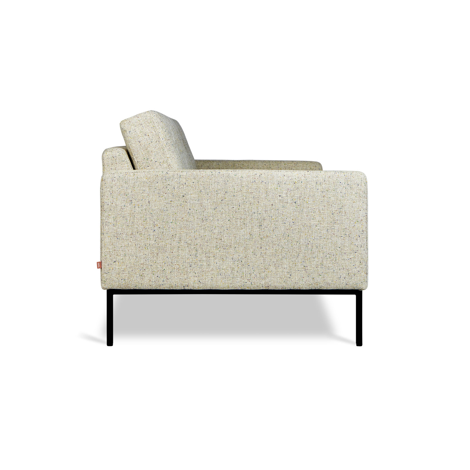 Towne 84" Linen Sofa, Cream Linen