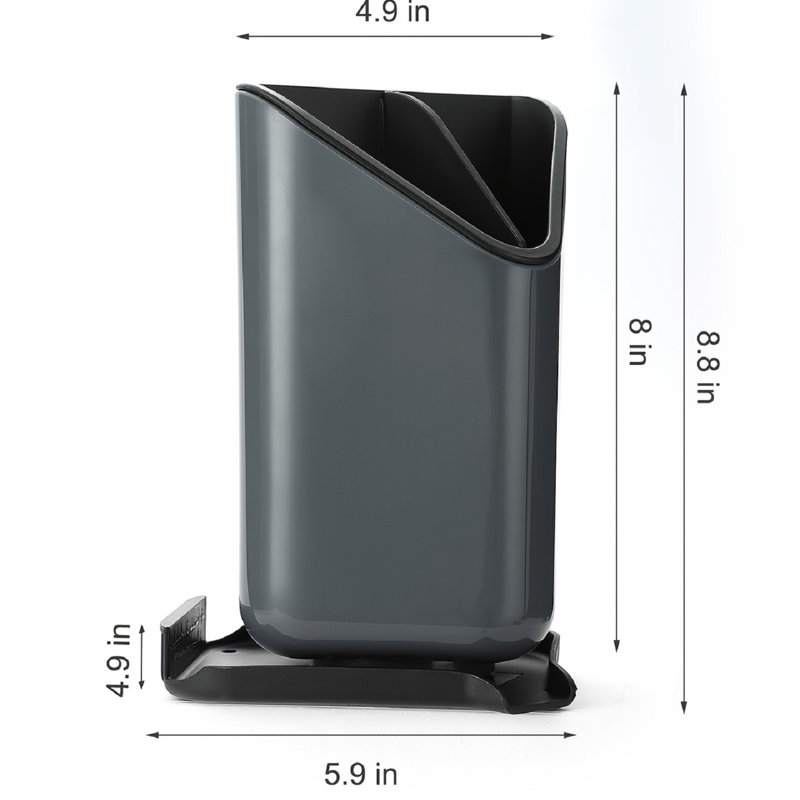 QXXSJ 1 Cutlery Storage Box, Black