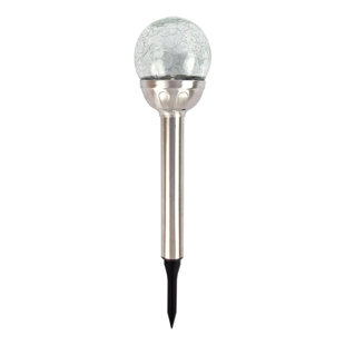 Solar Powered Metal Pathway Light