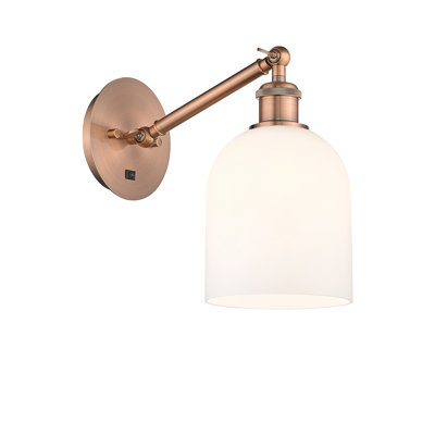 Odaniel Steel Armed Sconce