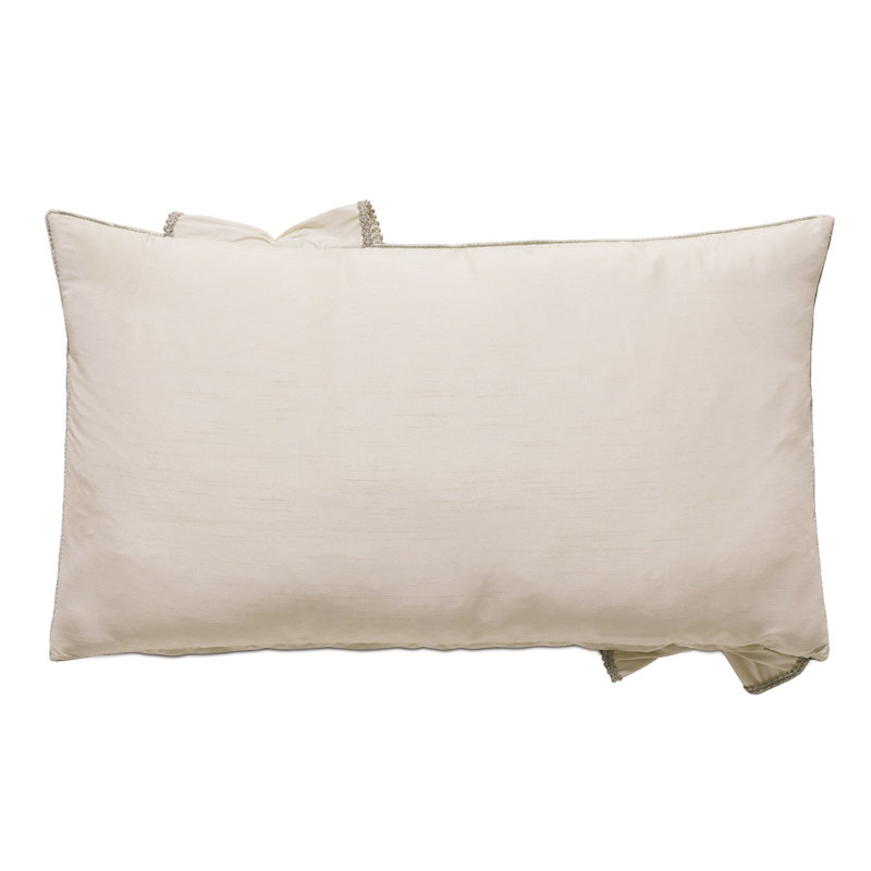 Lourde Lumbar Pillow Cover & Insert, Feather