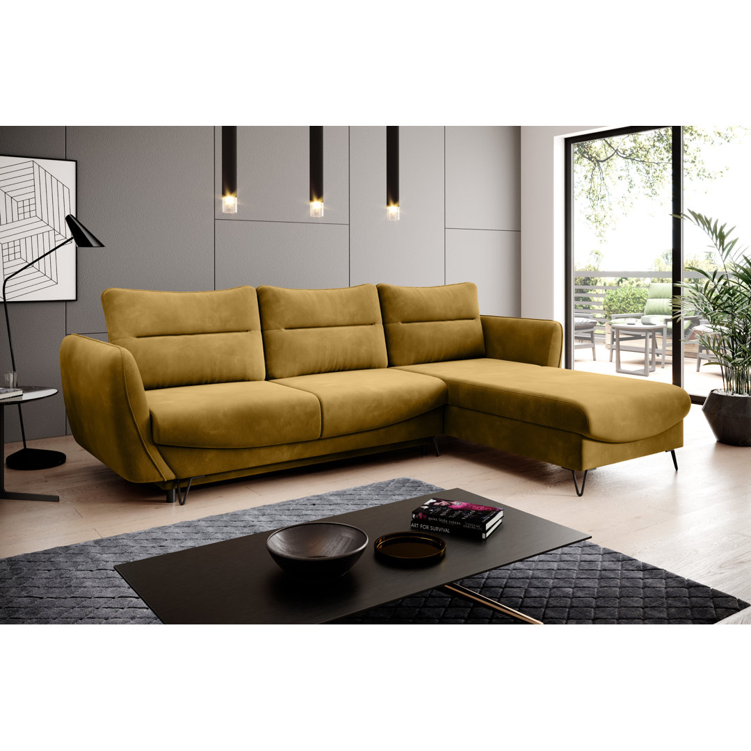 Ecksofa Storrie mit Bettfunktion