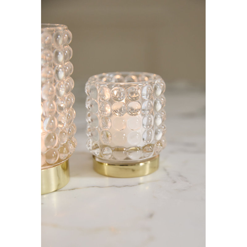 Millot Votive, H 3 po x l 2,75 po x P 2,75 po