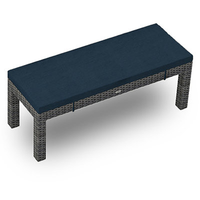 Banc de pique-nique en osier Suffern