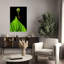 Ant Carrying Green Berry Abstract Contemporary Ant Fruit Nature Wall Art Print by Edy Pamungkas - Print-985088846