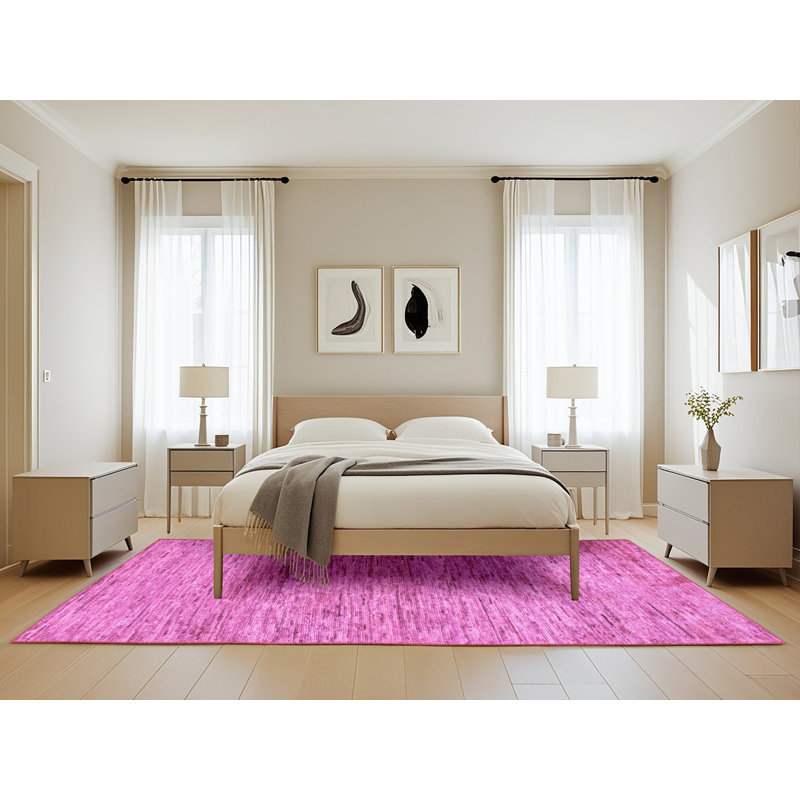 Tapis mauve Placidia, Rectangle 5 pi x 8 pi