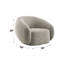 Fauteuil Isabel Boucle-462322187