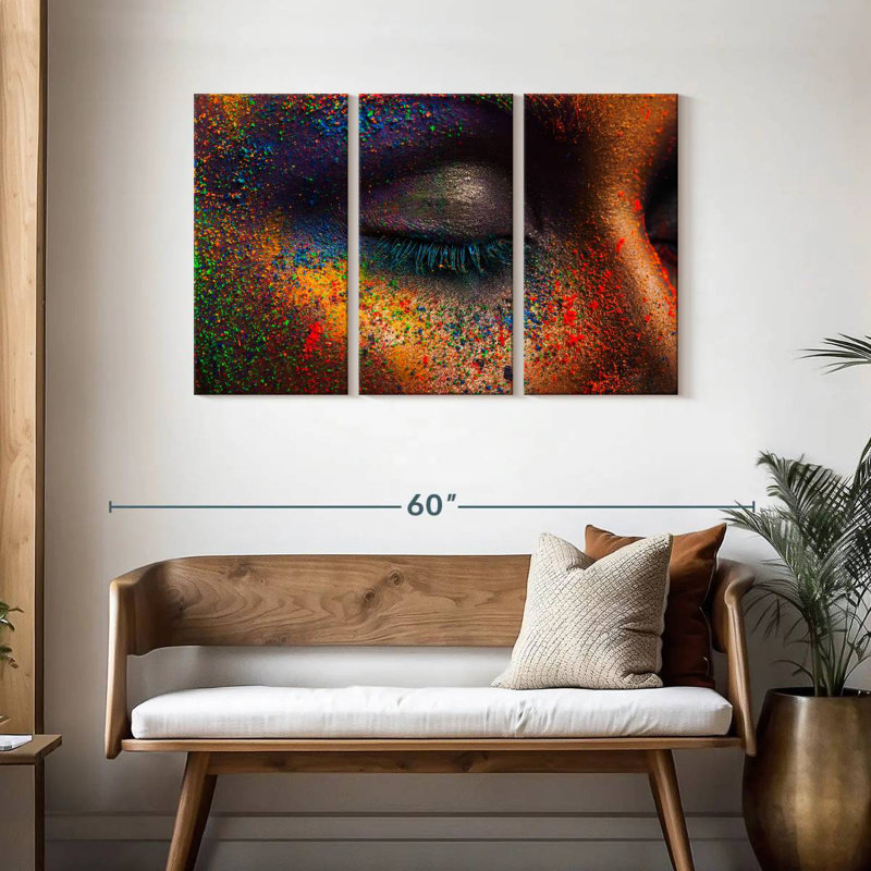 Shuttleworth Creative Speckled Makeup, 28" H x 45" W