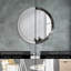 Huldar Glass Flat Wall Mirror
