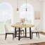 Extendable Round Dining Table-849848461