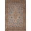 Tapis traditionnel rétro géométrique gris 6 x 10