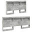 With Shelf With Headboard With Storage 2 Pcs Melamine-813040418-813040421