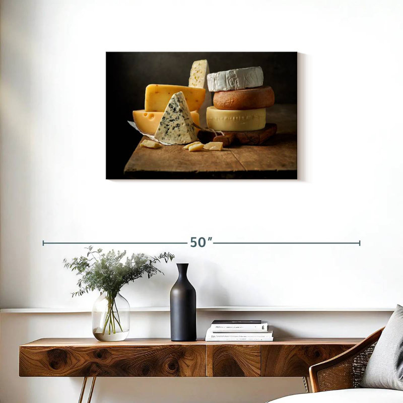 Variété de fromages Yarlin, H 20 po x l 30 po
