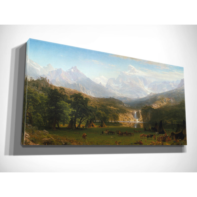 Photographie sans cadre, H 16 po x l 32 po x P 1,5 po
