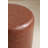 11.8In Small Round Faux Leather Upholstered Ottoman-120539211