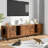 42.5" x 19.6" Cat Litter Box Enclosures for 2 Cats, Large Stackable Hidden Privacy Cat Washroom Furniture with Scratching Pad, Indoor Cat House TV Stand, Double Cat Litter Box Storage Cabinet for Gift-757605452