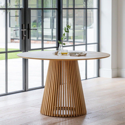 Hopley Willow Round 120cm Dining Table