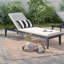 Chaise longue d'extérieur en acacia Ruark-824726500