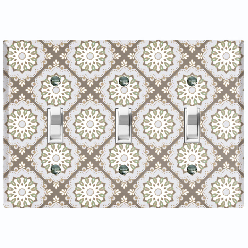 3-Gang Toggle Light Switch Wall Plate