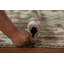 Tapis brun à motif floral Oushak all-over 7 x 10