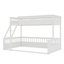 Detachable Safety Bunk Bed, Solid Pine, Modern Space Saver For Family And Sleepovers