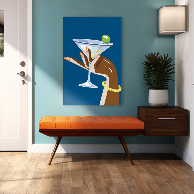 Style Mid-Century moderne et décontracté I, H 48 po x l 32 po