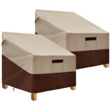 Breathable Patio Chair Cover 2pcs/Set