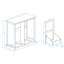 White Laundry Cabinet. And Functional. Removable Bags For Convenience. E1 Material With Painting. Stable Structure. Coating. . Assembly Instructions Provided. 100-pound Load Support Tilt-out Sorter