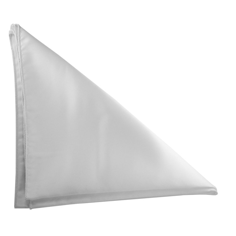 Polyester Square Napkin, White