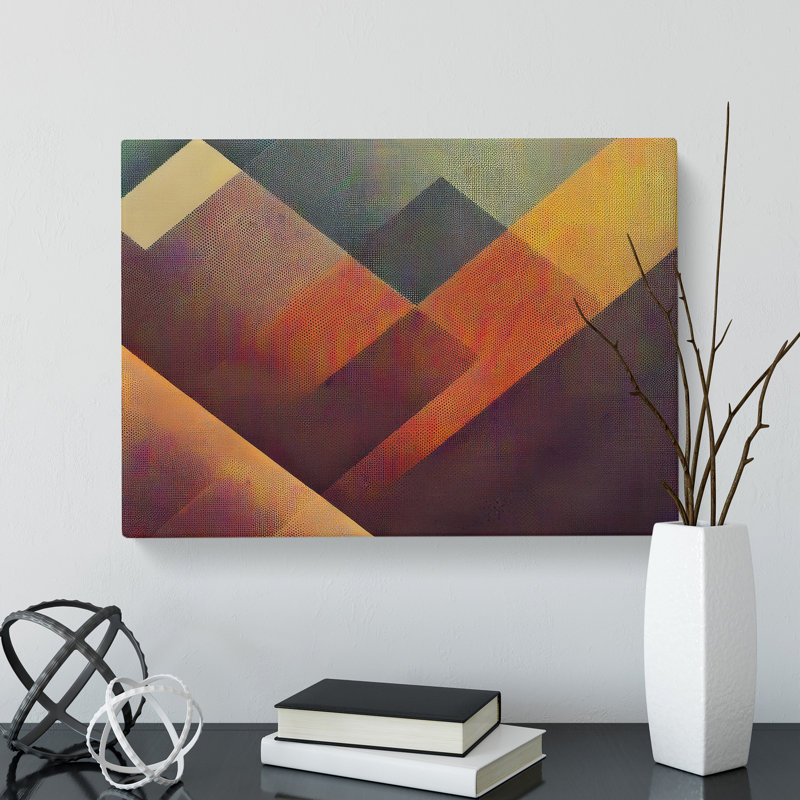 Halftone Art Vol.4 Abstract - Wrapped Canvas Print, 35cm H x 50cm W x 3cm D
