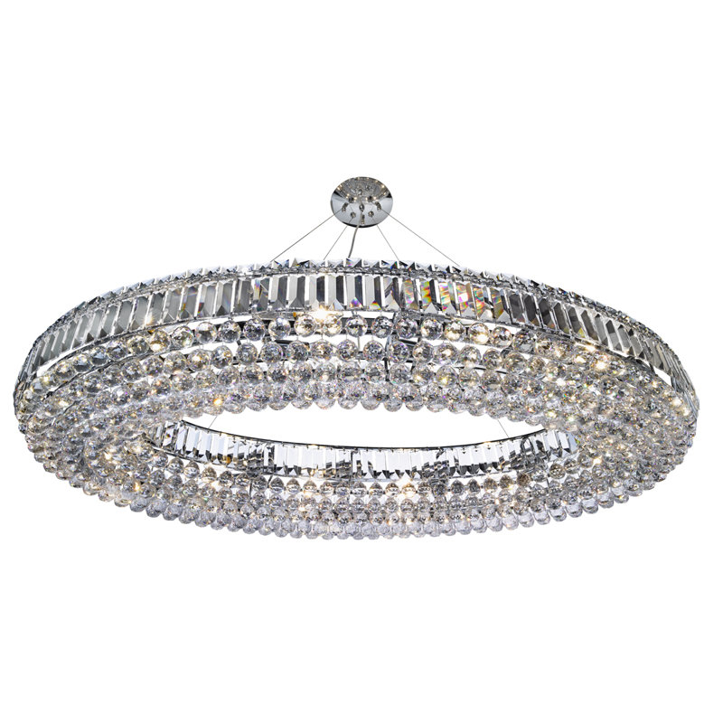 Keyes 24 - Light Crystal Chandelier