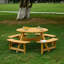 Table de pique-nique d'extérieur pour 8 personnes-105762310