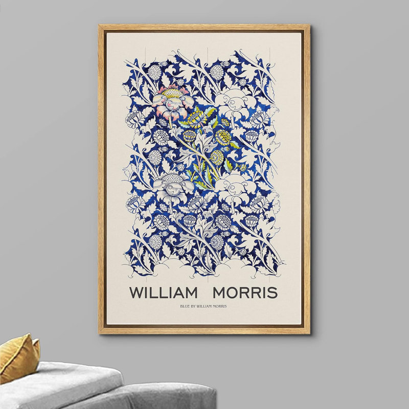 William Morris Pink Botanical Wall Art Prints Posters Pictures Floral Home Décor | UK - Foto 3