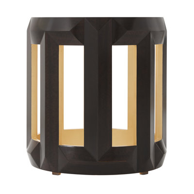 Charles Glass Top End Table