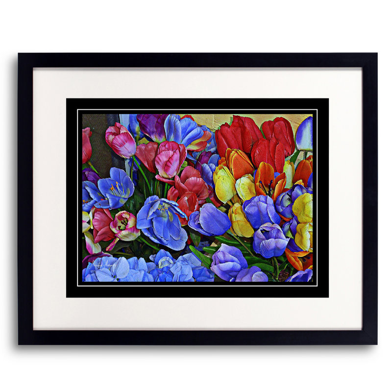 Abstract 5 Print by Leonard Askowitz