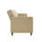 Novelle 81" Velvet Square Arm Convertible Sofa-853301348