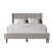 Glam Wingback Platform Bed-15261872-15261877