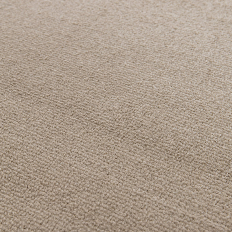 Machine washable soft solid colour rug