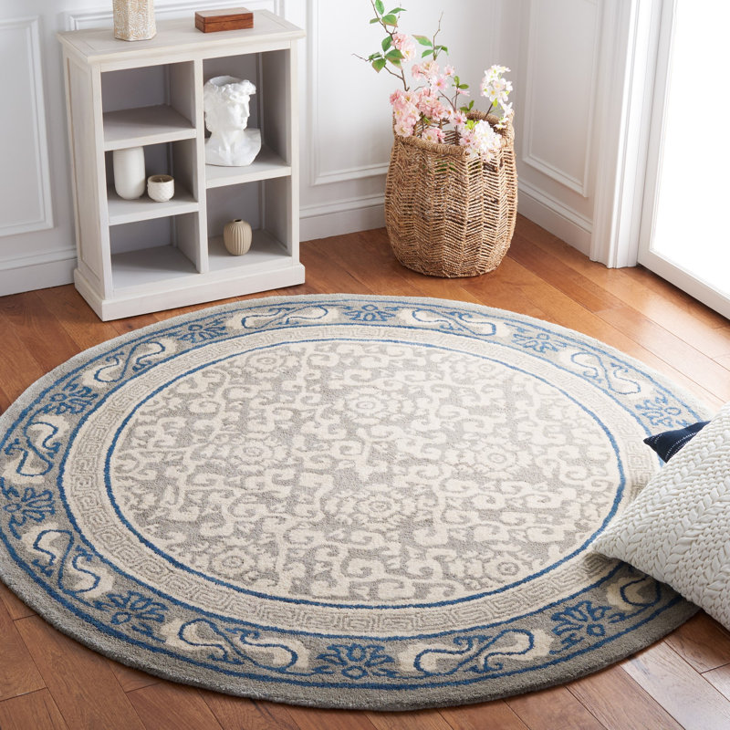 Antiquity Hand Tufted Wool Oriental Rug, Round 6'