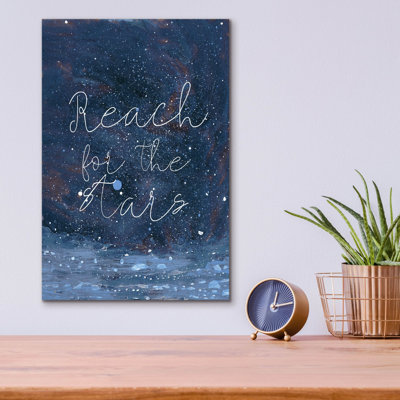 Art mural en verre épique «Night Magic 1» par Alicia Ludwig