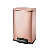 Wayfair  Pink Kitchen Trash Cans & Recycling You'll Love in 2023