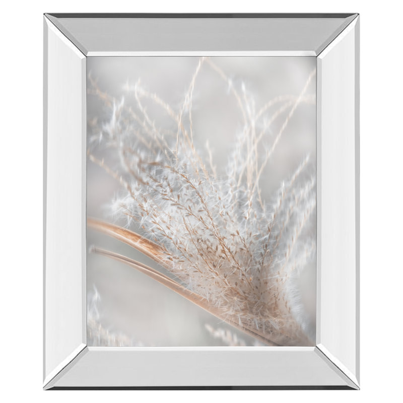 Art mural Summer Wisps II - 22 po x 26 po - Cadre en miroir