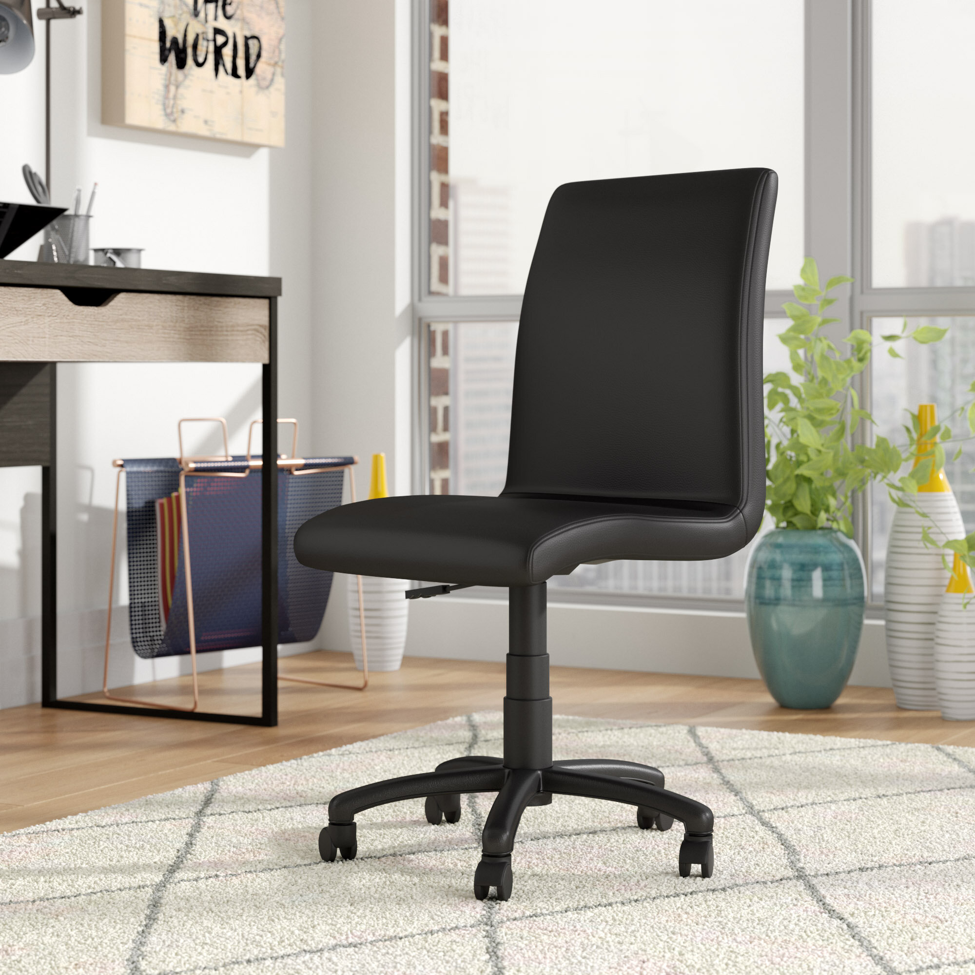 Brenton studio birklee 2024 faux leather task chair