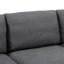 Canapé modulaire rembourré avec pieds en métal-848646382
