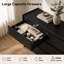 Commode double moderne avec tiroir noir-1424856488-1418559573