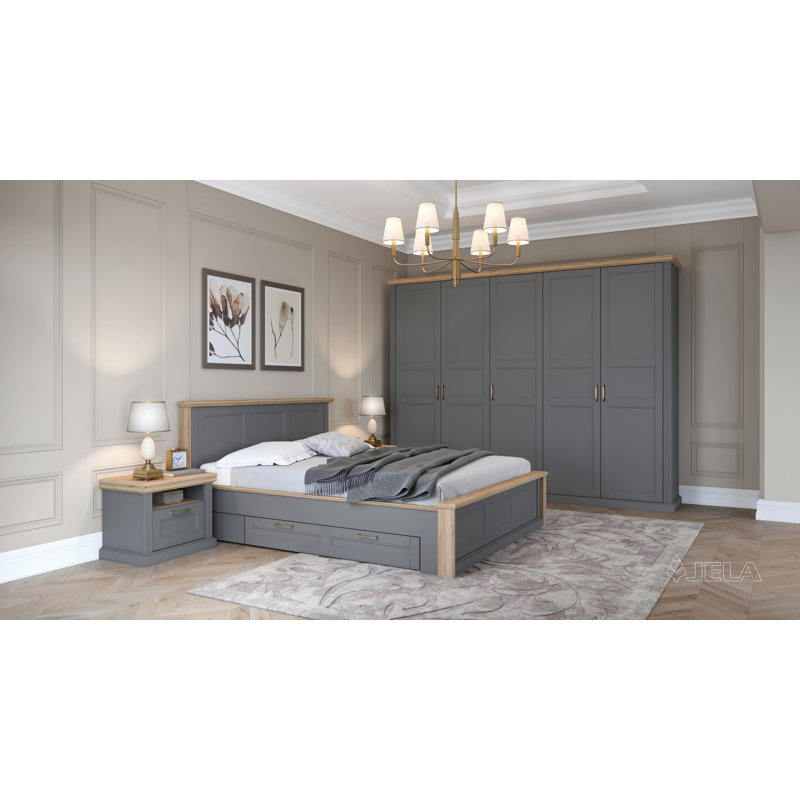 24.41'' W Nightstand, Gray
