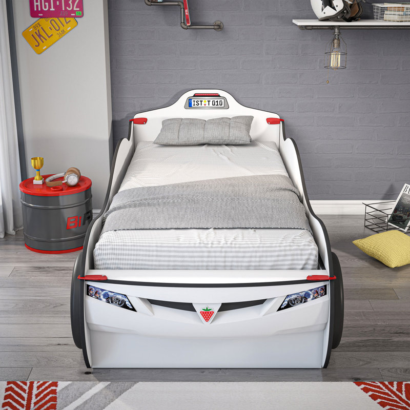 Airam Kids Twin Guestbed with Trundle, White